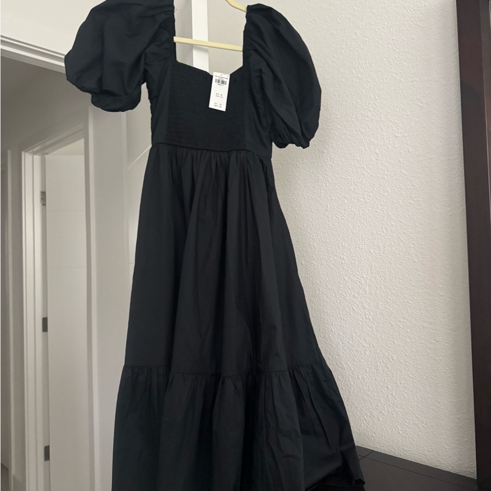 Abercrombie & Fitch Black Long Sleeve Dress